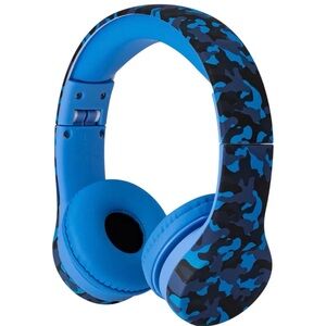Snug Play+ Kids Blue Digital Camo Headphones – Volume Limited 93dB